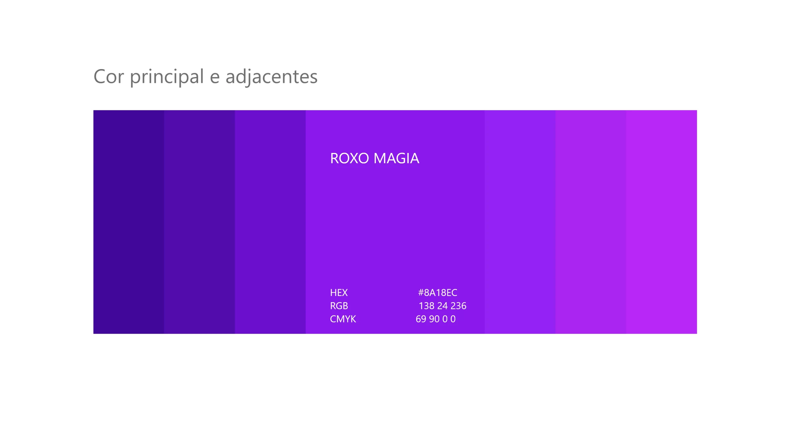 paleta de cores Metabolic Biosolutions